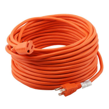 STOCK IN US!50ft  16/3 SJTW  3 Prong , Water Proof Vinyl Electric Outdoor Extension Cord